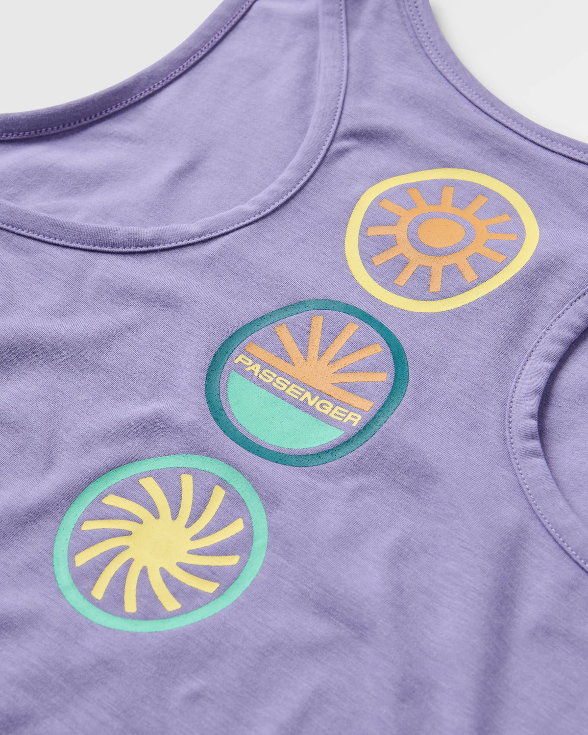 Chase The Light Drirelease® Active Vest - Purple Haze - Flatlay