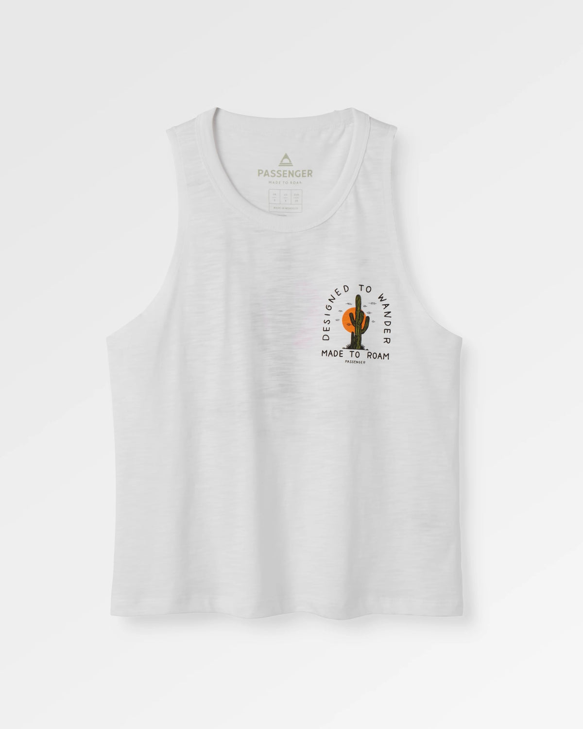 Women's Explore Vest - White - Flatlay