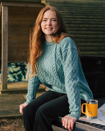 Juniper Knitted Jumper - Arctic - Lifestyle