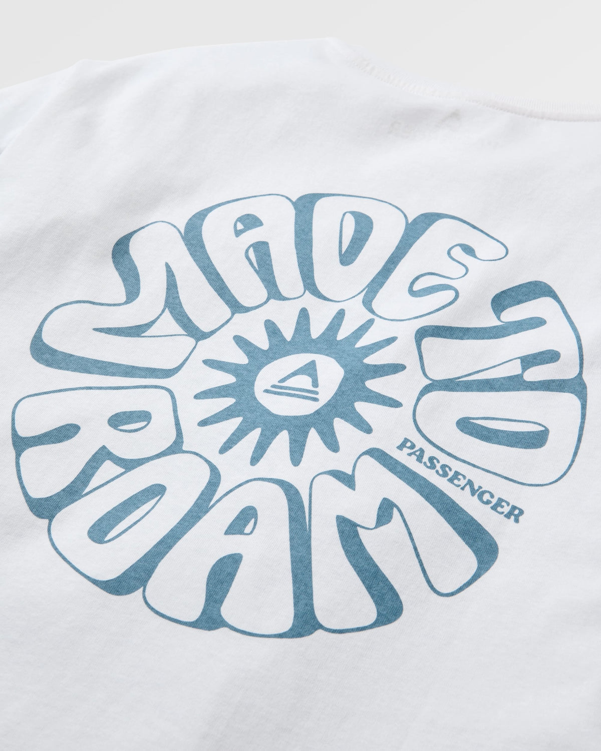 Easy Days Cotton T-Shirt - White - Flatlay