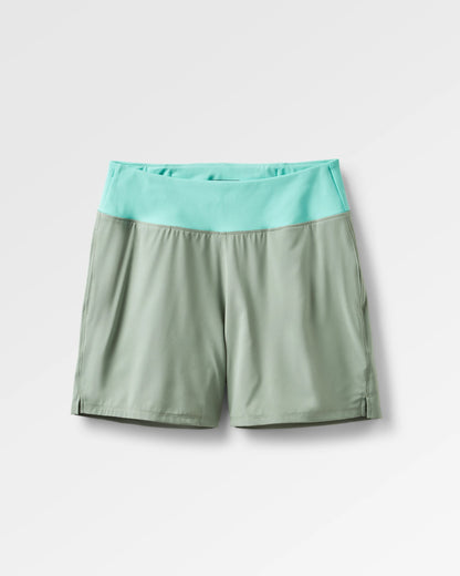 Roundtrip Trail Short 5" - Pistachio - Flatlay