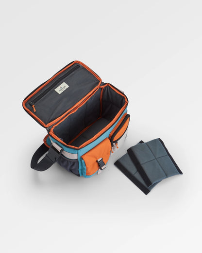 Boondocker Camera Bag - Arctic/Retro Orange - Flatlay