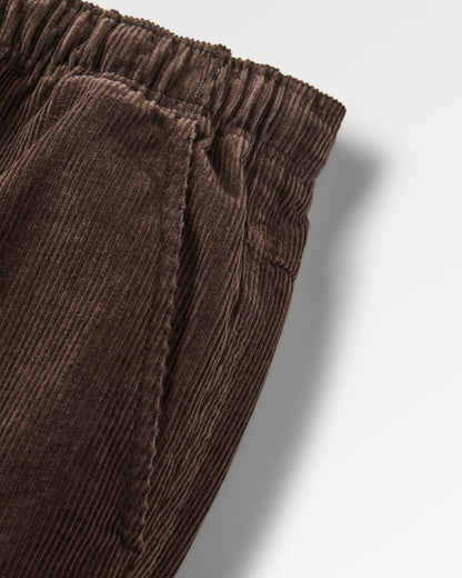Drifter Cord Relaxed Fit Trouser - Espresso - Flatlay