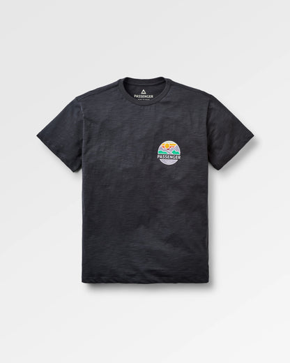 Laidback T-Shirt - Black - Flatlay