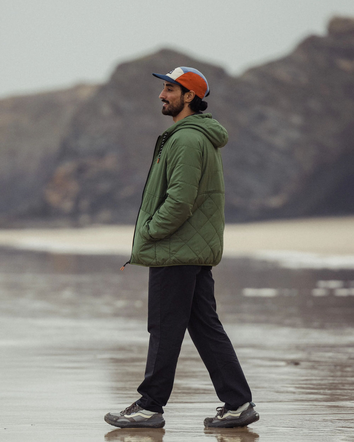 Dylan Insulated Full Zip Jacket - Wild Green - Lifestyle