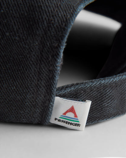 Odyssey 5 Panel Cap - Black - Flatlay