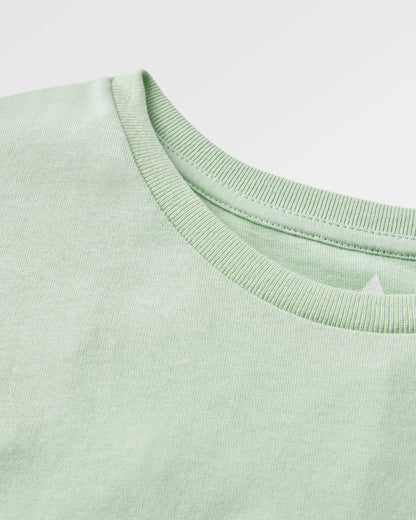 Easy Days Cotton T-Shirt - Spearmint - Flatlay
