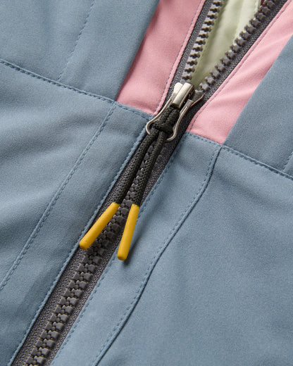 Lumi Insulated Jacket - Seaglass - Flatlay