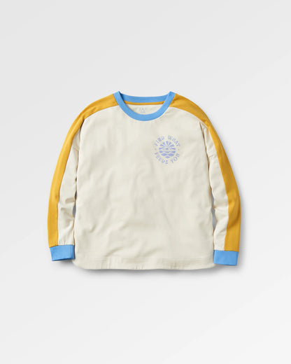 Graze Cotton LS Top - Birch - Flatlay