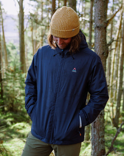 Downpour Waterproof Jacket - Rich Navy - Lifestyle