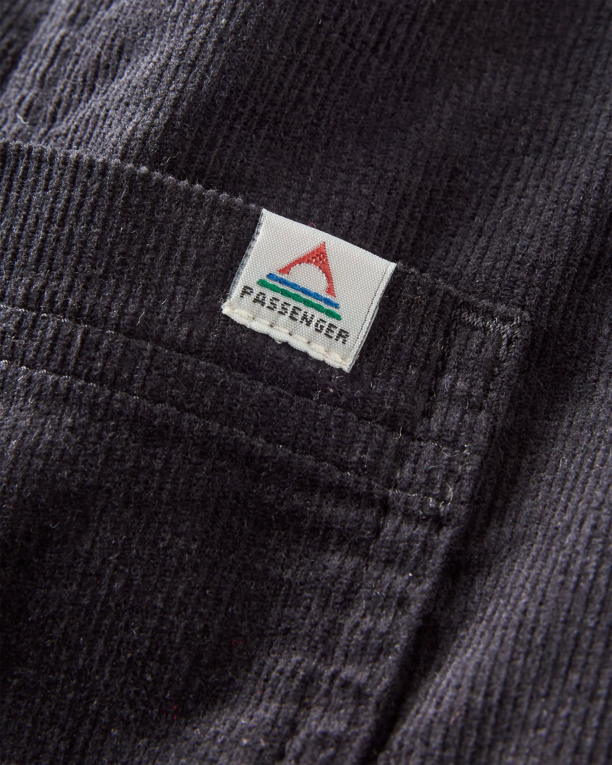 Meadows Cotton Cord Dungarees - Black - Flatlay
