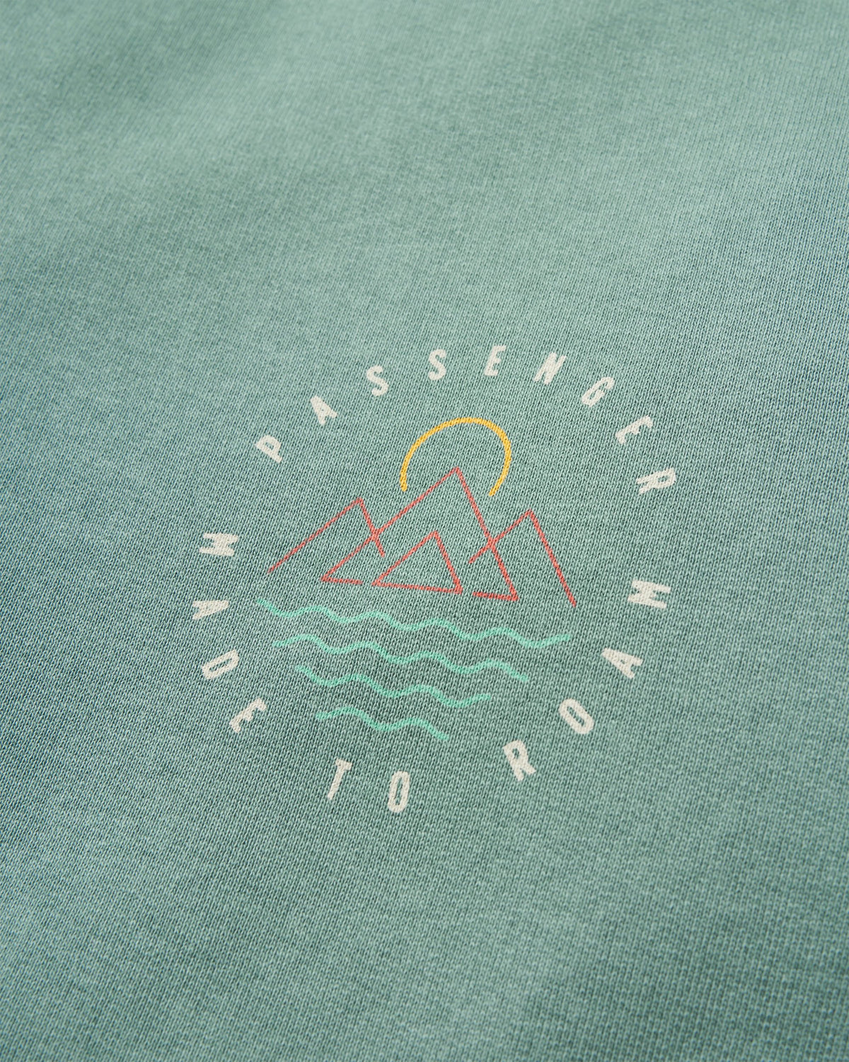 Escapism Regular Fit Sweatshirt - Dark Forest - Flatlay