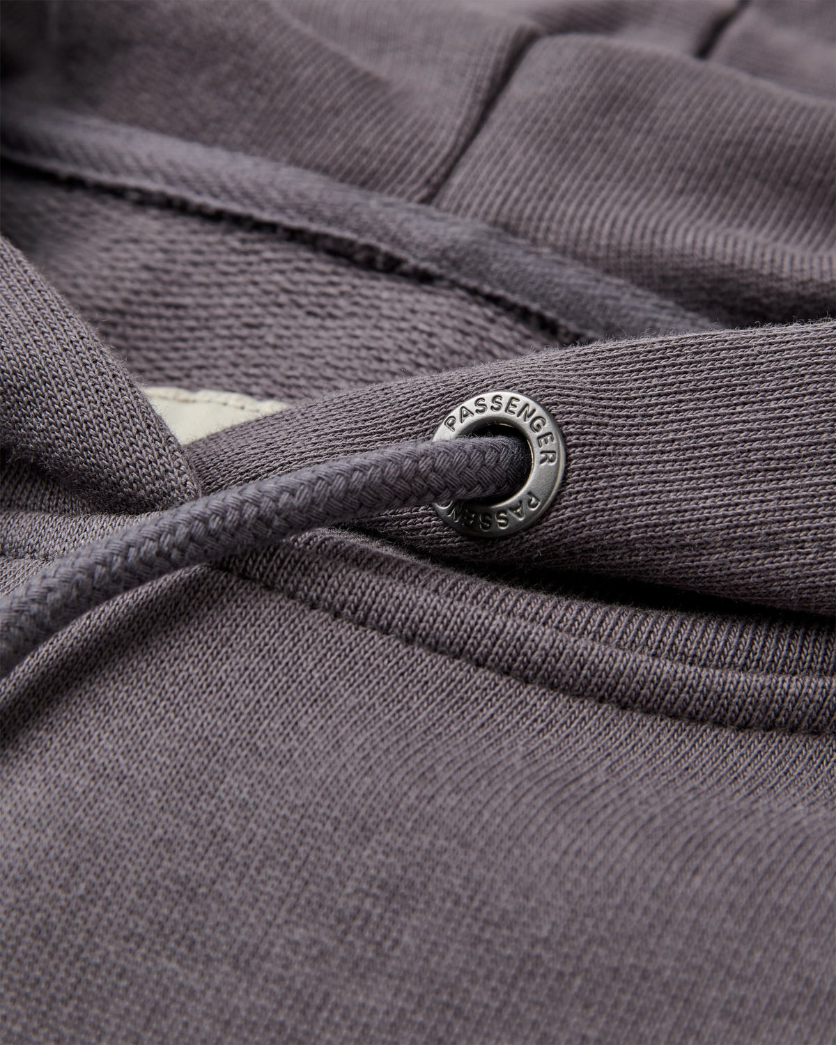 Dune Relaxed Fit Hoodie - Charcoal - Flatlay