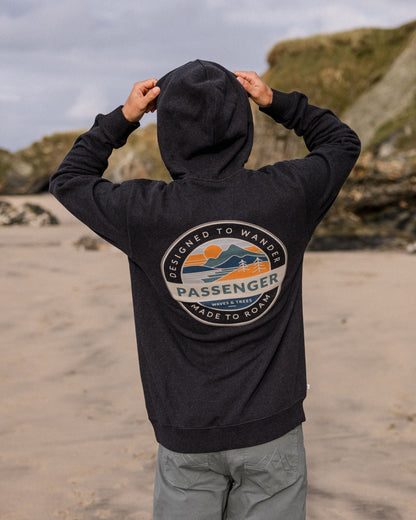 Odyssey Hoodie - Ebony Marl - Lifestyle - Male