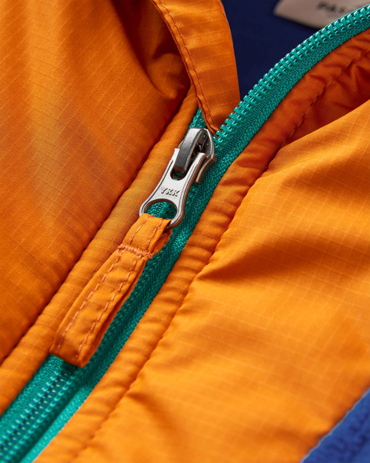 Alexander Polar Hooded Fleece - Azure Blue - Flatlay
