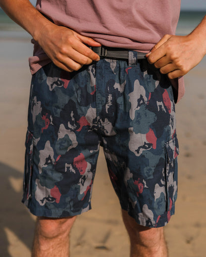 Adventurer Cargo Cotton Short - Sycamore Camo - Lifestyle