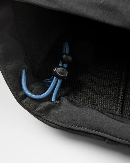 Ocean Softshell Anorak - Black - Flatlay