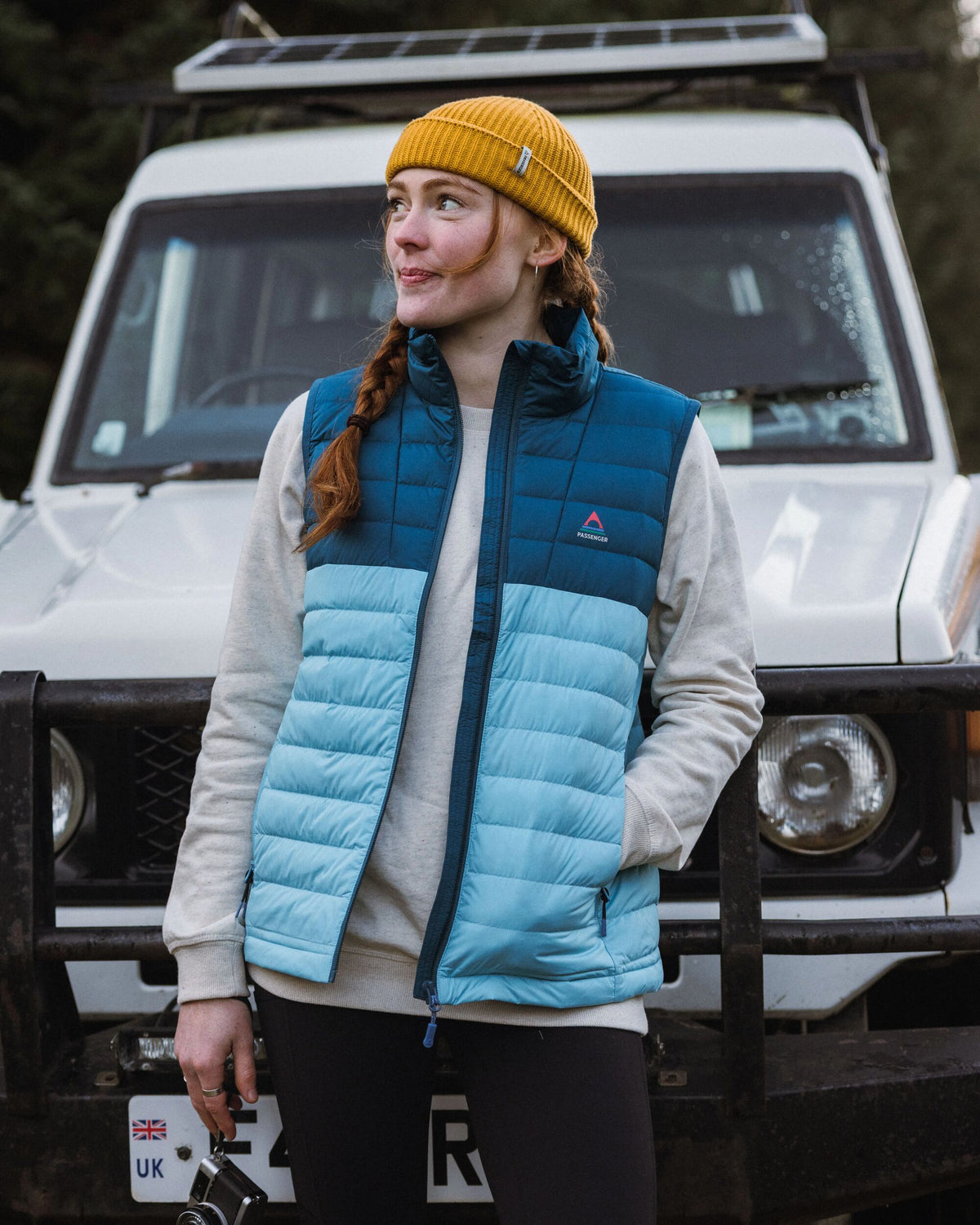 Northstar Down Gilet - Retro Blue/Tidal Blue - Lifestyle