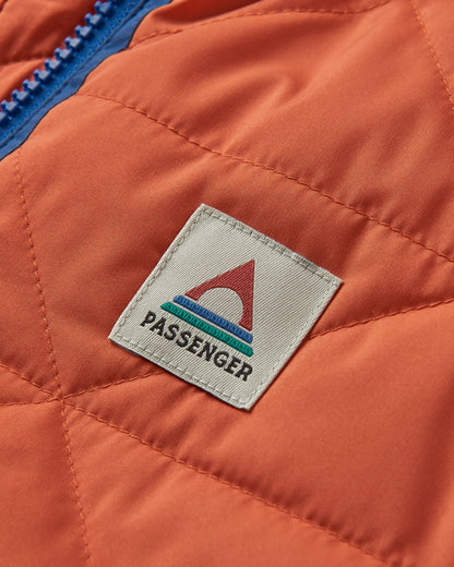 Trace Thermore® Insulated Jacket - Burnt Orange - Flatlay