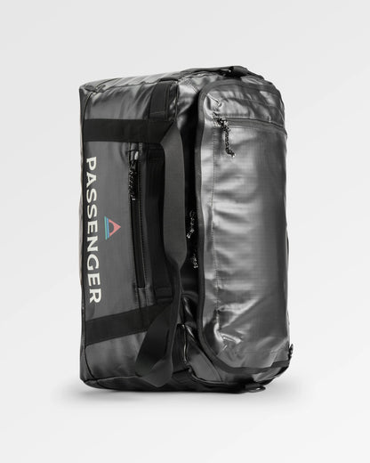 Roamer 40L Duffel Bag - Phantom Black - Flatlay