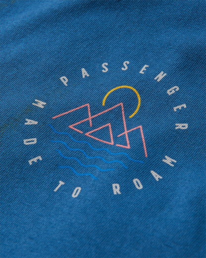 Escapism LS T-Shirt - Dark Denim - Flatlay
