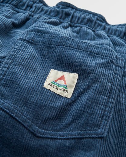 Drifter Corduroy Short - Rich Navy - Flatlay