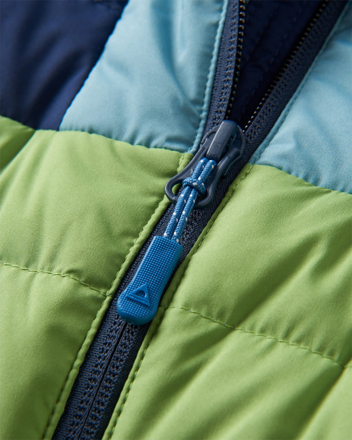Northstar Down Jacket -  Rich Navy/Pear Green/Arctic - Flatlay
