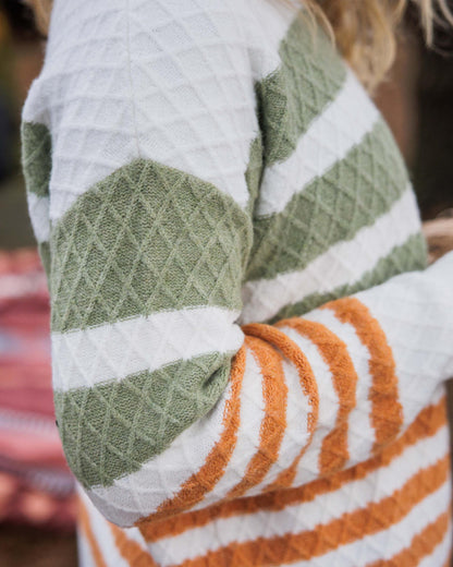 Ramble Knitted Jumper - Off White - Lifestyle