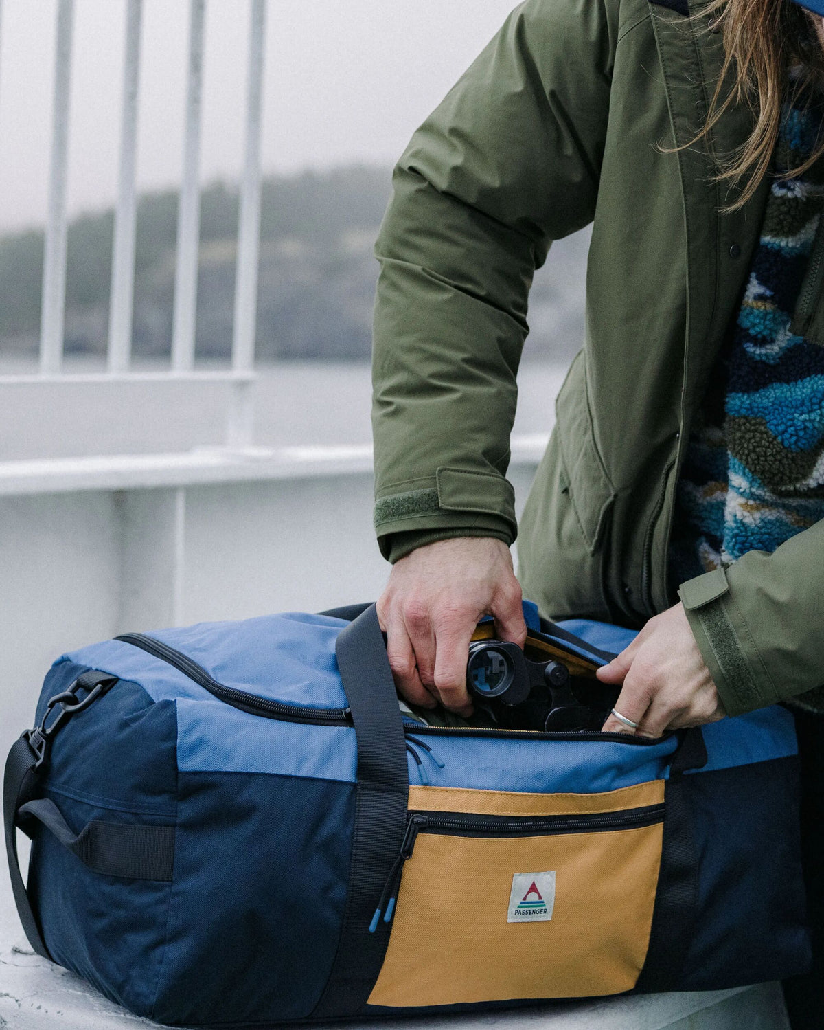 Boondocker 30L Duffel - Honey/Dark Denim/Rich Navy - Lifestyle - Male