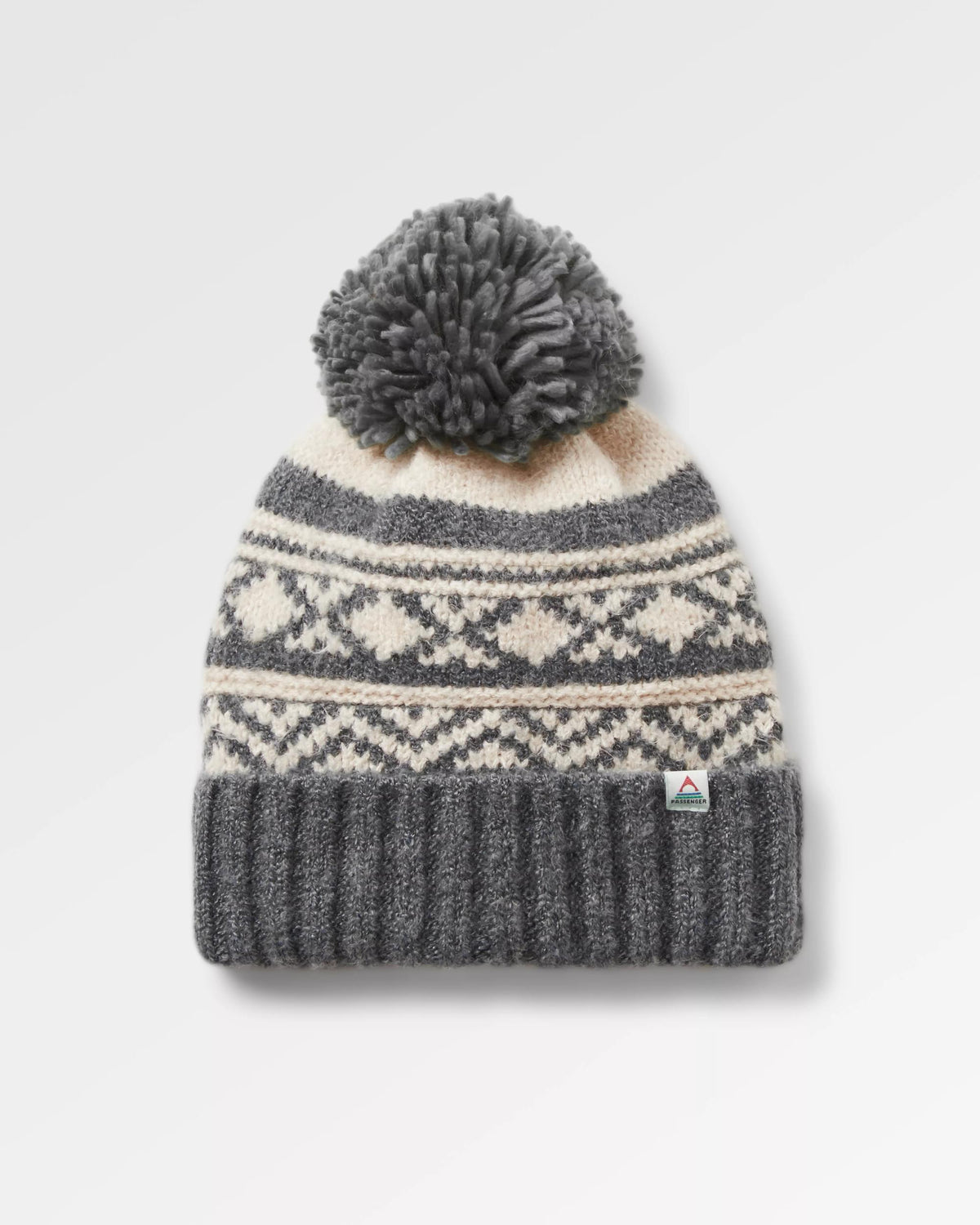 Lodge Bobble Hat - Black - Flatlay