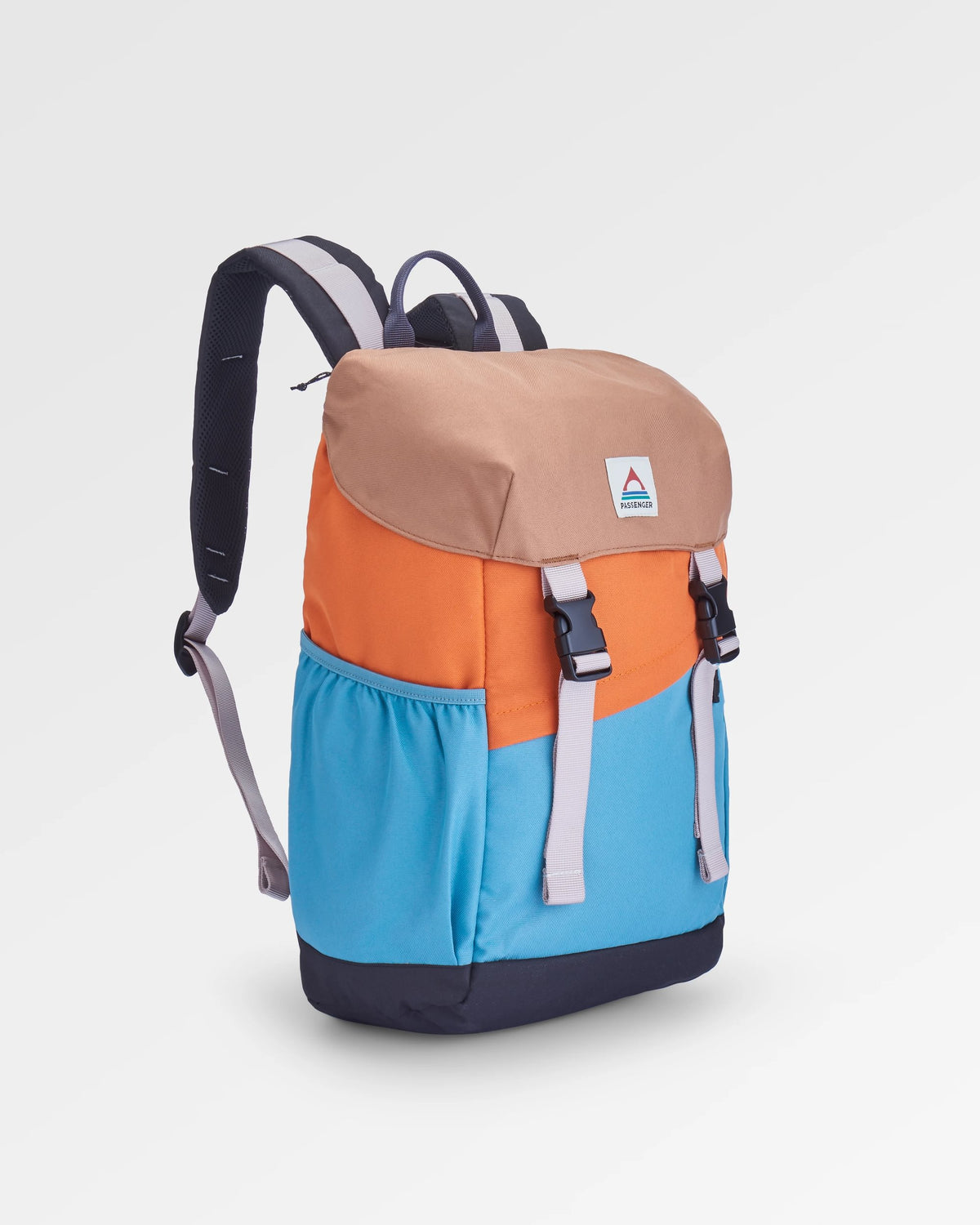 Boondocker 18L Backpack - Arctic/Retro Orange - Flatlay