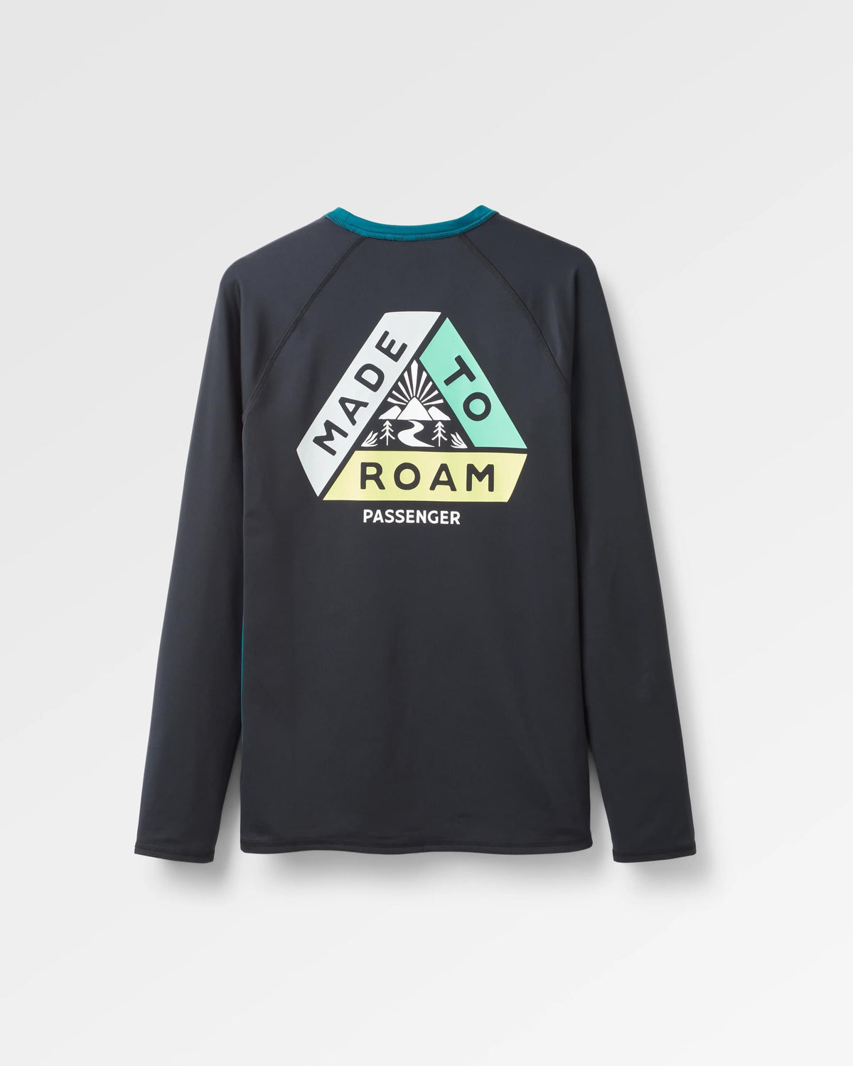 Lakeside Active T-Shirt - Black - Flatlay