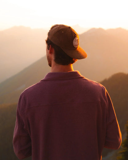 Sneaky Peak Cord 5 Panel Cap - Acorn - Lifestyle