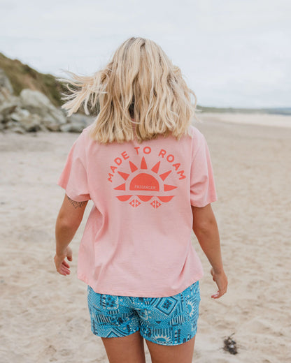 Sunburst T-Shirt - Soft Shell Pink - Lifestyle