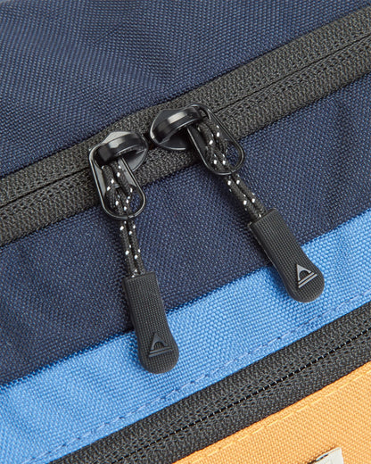 Boondocker Hip Pack - Honey/Dark Denim/Rich Navy - Flatlay