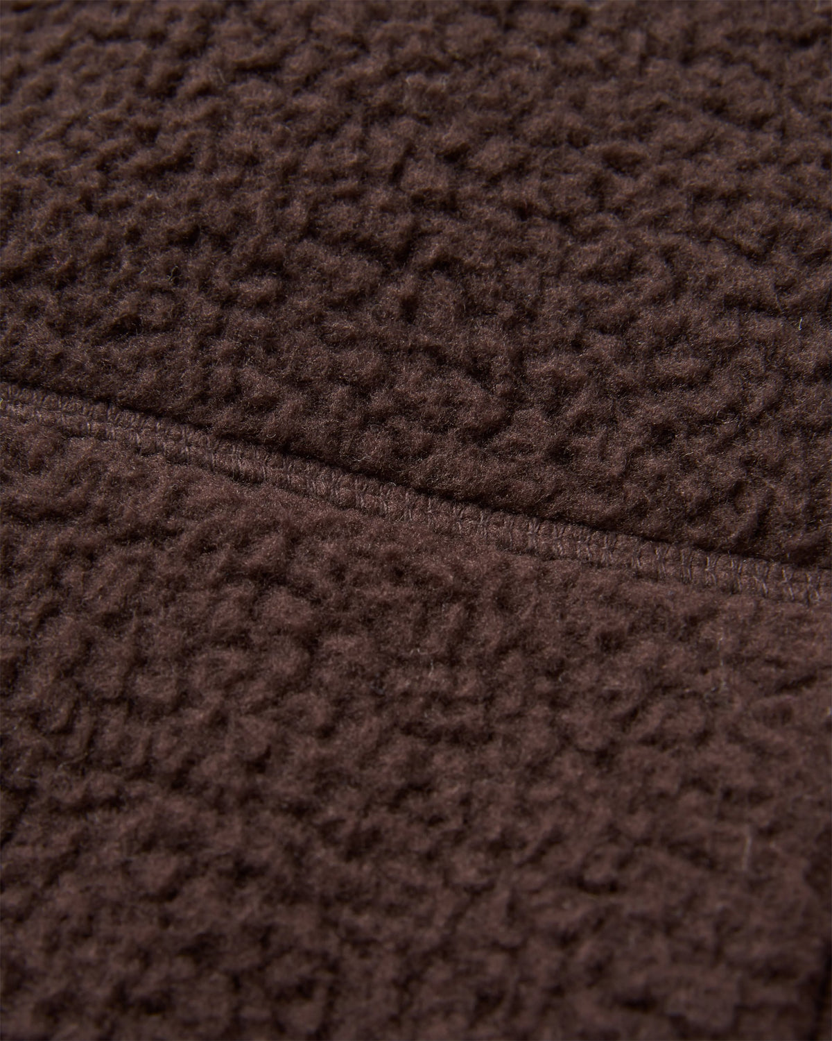 Fairbanks Full Zip Sherpa Fleece - Espresso - Flatlay