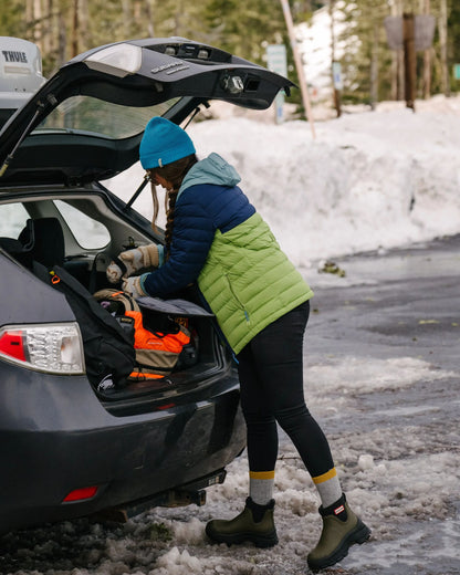 Northstar Down Jacket -  Rich Navy/Pear Green/Arctic - Lifestyle