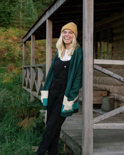 Vista Knitted Cardigan - Rain Forest - Lifestyle