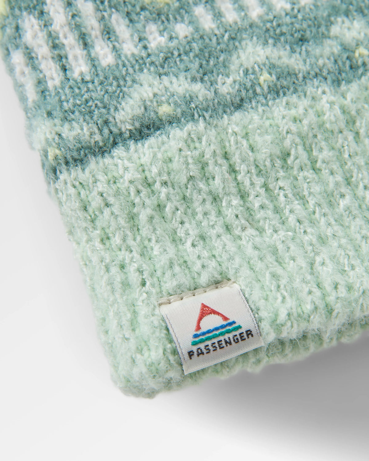 Nettle Fleece Lined Mittens - Arctic - Flatlay