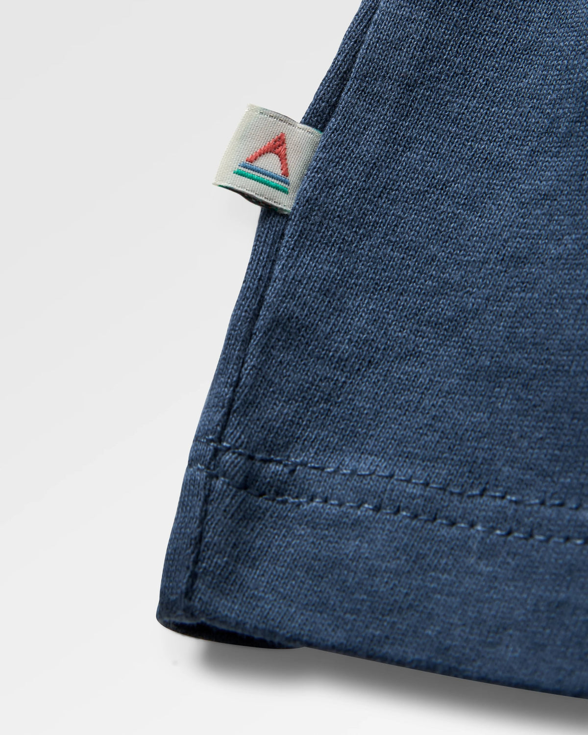 Patches LS T-Shirt - Rich Navy - Flatlay