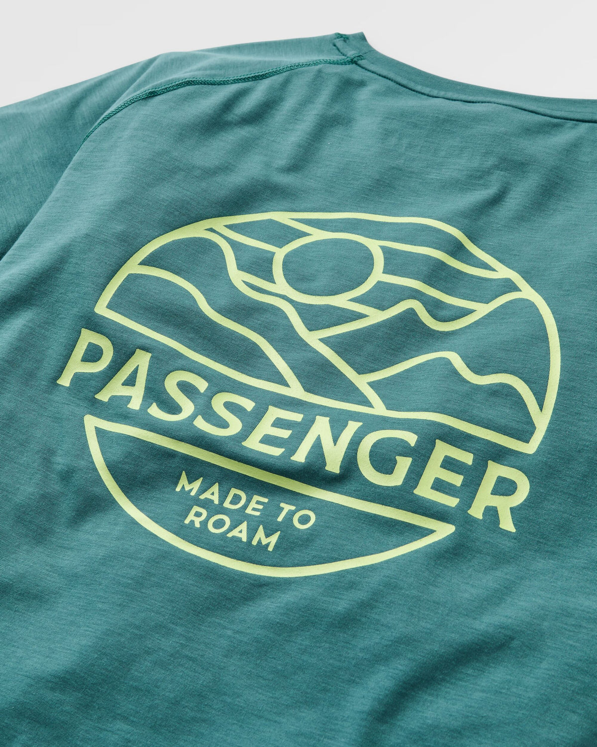 Sedona Drirelease® Active T-Shirt - Deep Ocean - Flatlay