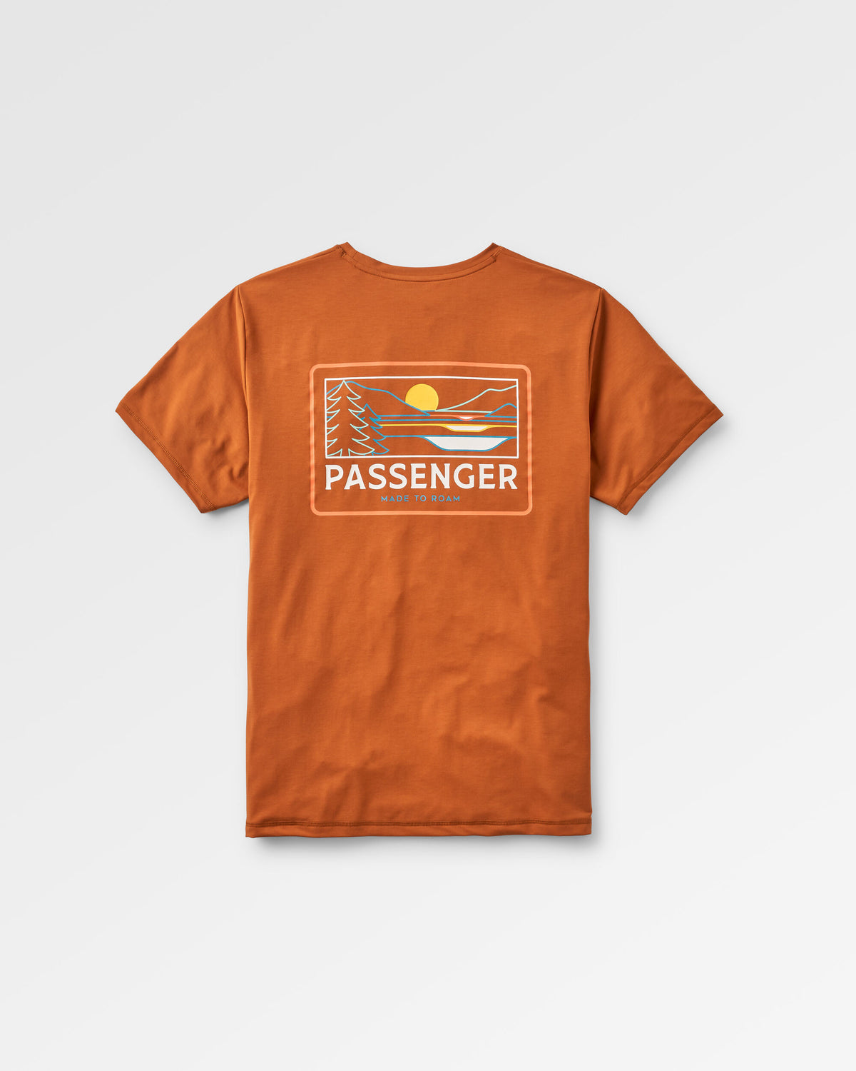 Roamer Men's Drirelease® Active T-Shirt - Glazed Ginger - Flatlay