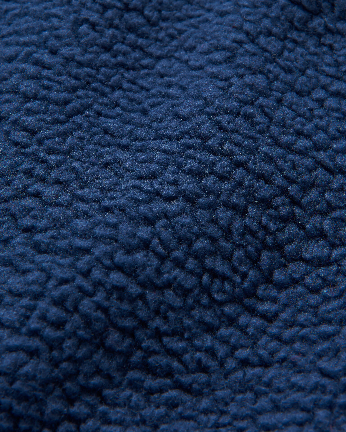 Ventura 1/2 Zip Sherpa Fleece - Rich Navy - Flatlay