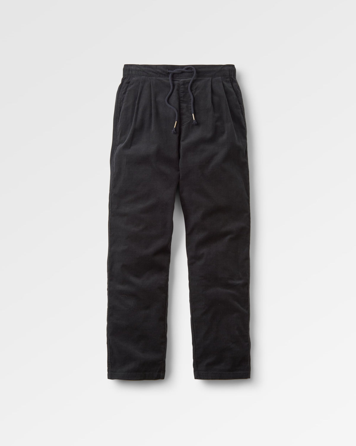 Compass Cord Trouser - Black - Flatlay