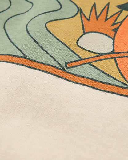 Rambling T-Shirt - Birch - Flatlay