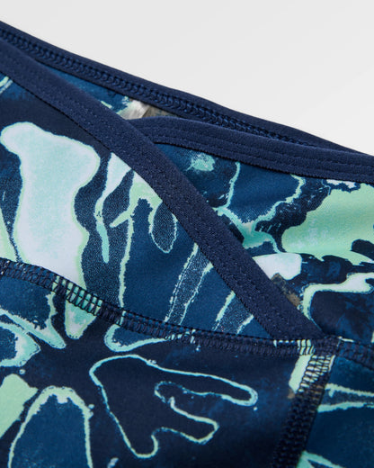 Mantra Active Legging - Frost Ice Blue - Flatlay