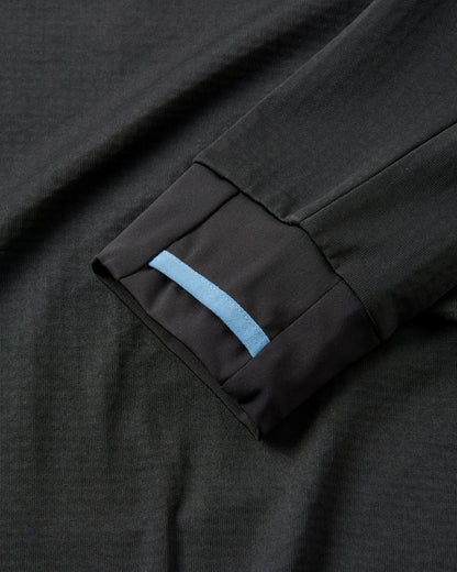 Alpine Base Layer LS T-Shirt - Black - Flatlay