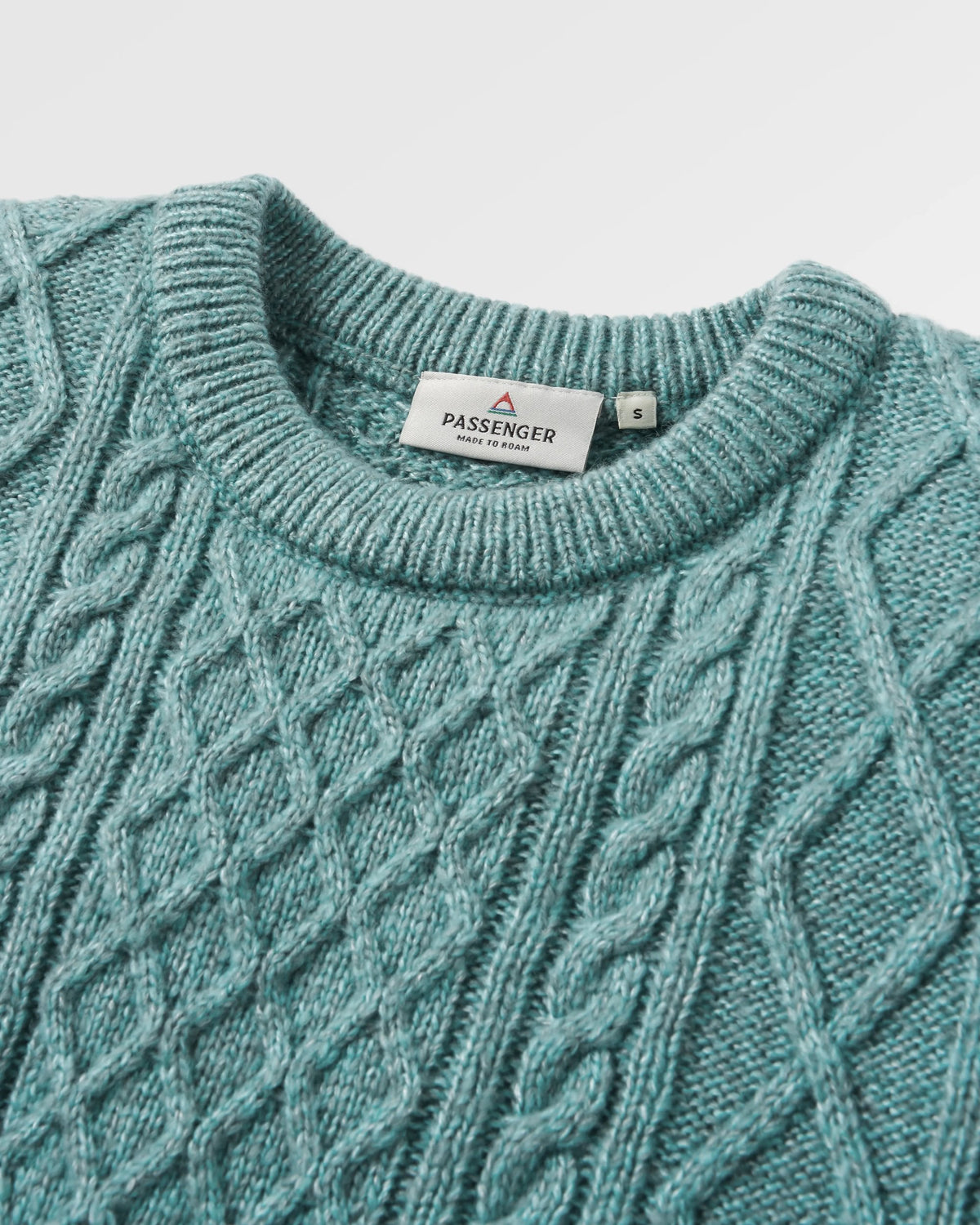 Juniper Knitted Jumper - Arctic - Flatlay