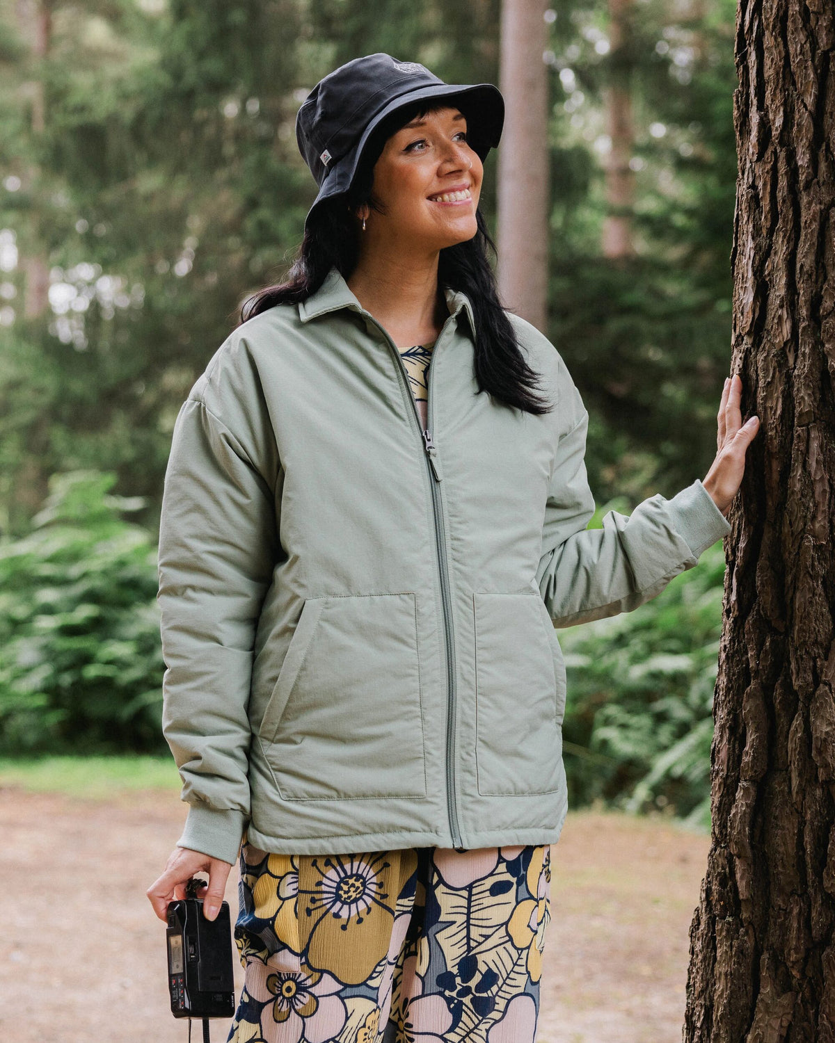Tasi Insulated Jacket - Pistachio - Lifestyle