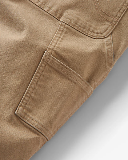 Vantage Cotton Canvas Trouser - Biscuit - Flatlay